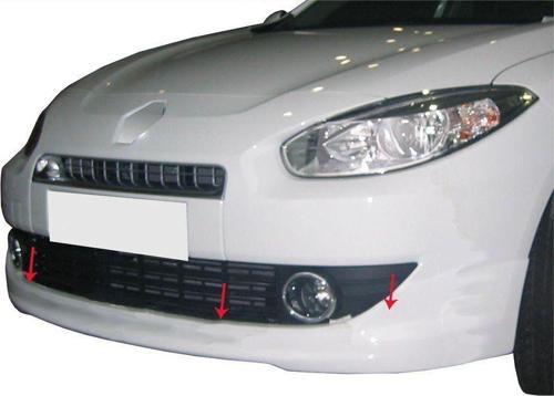Renault Fluence Uyumlu Sm3 Ön Tampon Altı Fiber 2010 Ve Sonrası