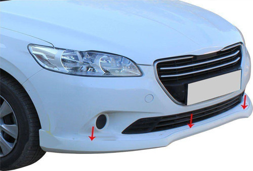 Peugeot 301 Uyumlu Ön Tampon Altı Fiber 2013 Ve Sonrası