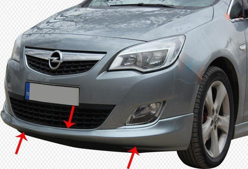 Opel Astra Uyumlu J Hatchback Ön Tampon Altı Fiber 2010 Ve Sonrası