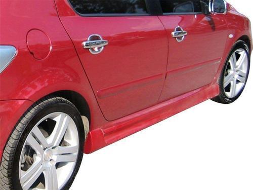 Peugeot 307 Uyumlu Marşpiyel Telli 2 Parça Fiber 2001-2008