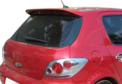 Peugeot 307 Uyumlu Spoiler Cam Üstü Fiber 2001-2008