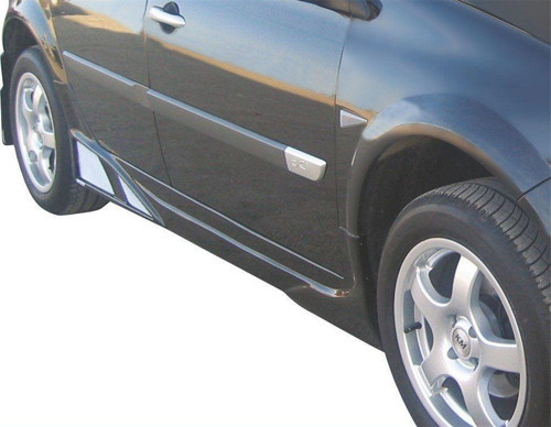 Renault Megane Uyumlu 2 Hatchback Marşpiyel Telli 2 Parça Fiber 2003-2008