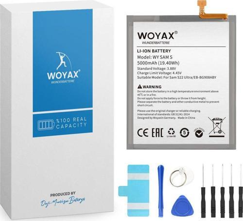 By Deji Samsung Galaxy S22 Ultra Uyumlu Premium Batarya
