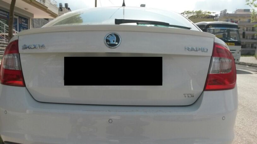 Skoda Rapid Uyumlu Spoiler Sedan