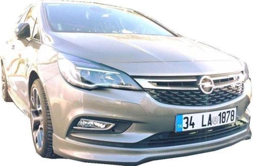 Opel Astra Uyumlu K 2016 Sonrası Ön Tampon Ek (Plastik)