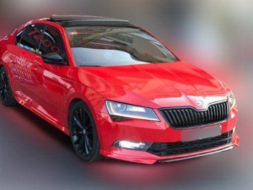 Skoda Süper Uyumlu B 2016-2019 Ön Tampon Eki