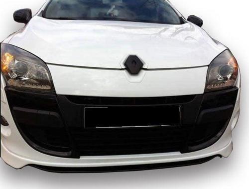 Renault Megane Uyumlu 3 (2009-2013) Sport Ön Tampon Ek + Lip (Plastik)