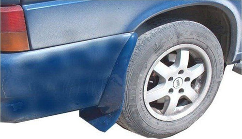Volkswagen Caravelle Uyumlu T5.5 Arka Tampon Altı (Paçalıkla) 2 Parça Fiber 2010-2015