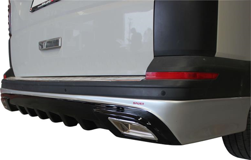 Volkswagen Caravelle Uyumlu T6 Arka Tampon Altı (Difüzör Md) Fiber 2015 Ve Sonrası