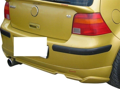 Volkswagen Golf Uyumlu 4 Arka Tampon Altı Fiber 1998-2004