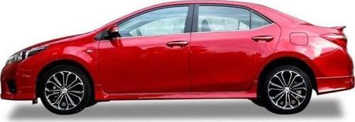 Toyota Corolla Uyumlu (2012-2016) Yan Marşpiyel Seti (Plastik)