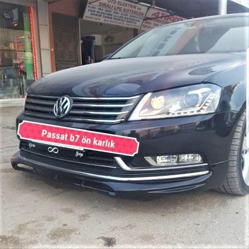 Volkswagen Passat Uyumlu B7 Ön Tampon Eki (Etekli) 2010-2014 Arası