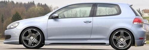 Volkswagen Golf Uyumlu 6 Rieger Yan Marşpiyel (Plastik)