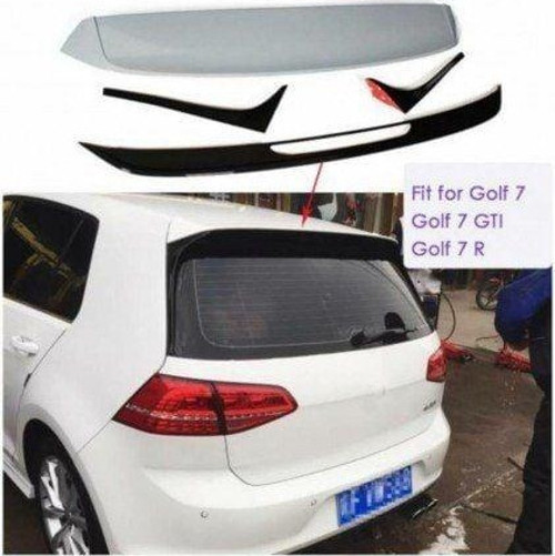Volkswagen Golf Uyumlu 7 - 45419 (2012 Sonrası) Gti Spoiler 4 Parça (Plastik)