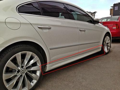 Volkswagen Passat Uyumlu CC Yan Marşpiyel Parça