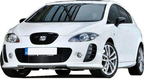 Seat Leon Uyumlu Mk2 2005 - 2012 Yan Marşpiyel Seti (Plastik)