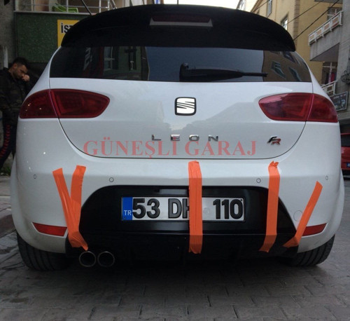 Seat Leon Uyumlu Mk2 Makyajsız Spoiler (Fiber)