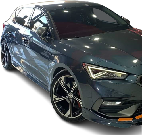 Seat Leon Uyumlu Mk4 (2021-2022) Aero Yan Marşpiyel Seti (Plastik)
