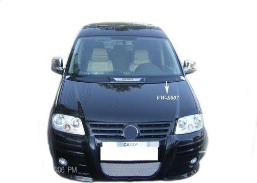 Volkswagen Caddy Uyumlu Ön Tampon Giydirme Sisli (Telli) Fiber 2003-2010