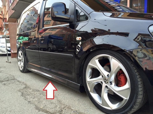 Volkswagen Caddy Uyumlu Yan Marşpiyel