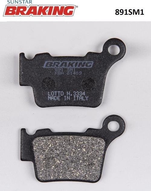 YARI METALİK ARKA FREN BALATASI / SHERCO / SE FACTORY / 300cc / ARKA  / 2020-2021-2022-2023
