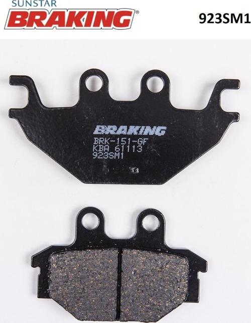 YARI METALİK FREN BALATASI / YAMAHA / YZF R125 / 125cc / ARKA  / 2008-2009-2010-2011-2012-2013-2014-2015-2016-2017-2018-