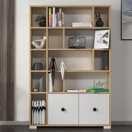 DemonteHome Clarkdh Ki̇taplik Safi̇r-Beyaz