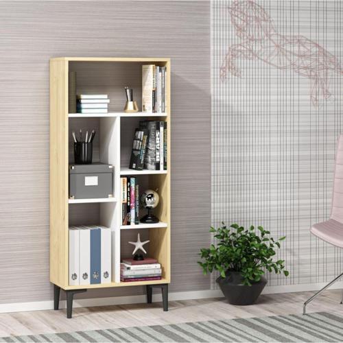 DemonteHome Collegedh Ki̇taplik Safi̇rmeşe Beyaz