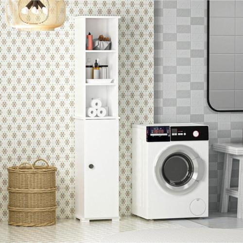 DemonteHome Ni̇lesdh Banyo Dolabi Beyaz
