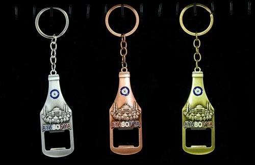Metal Ayasofya Anahtarlık Ve Açacak Model 1