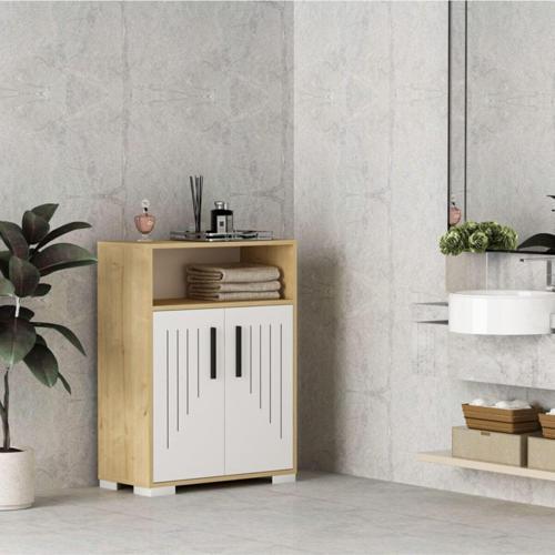 DemonteHome Moondh Çok Amaçlı Dolap Safirmeşe Beyaz