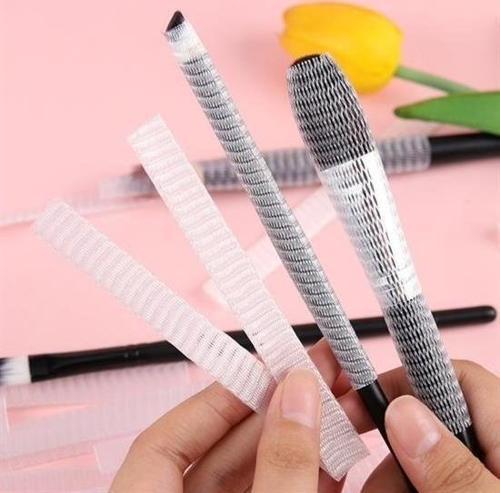 Makyaj Far Allık Kontür Eyeliner Fırça Malzemeleri Ürünleri Koruyucu File Kapak Örgü Kılıf S