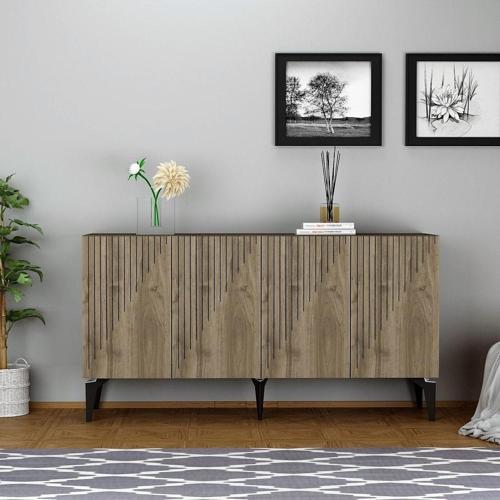 DemonteHome Drawdh Lazer Desenli̇ Konsol Cevi̇z