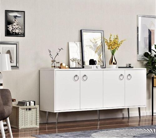 DemonteHome Soledh 160 Cm Konsol Beyaz
