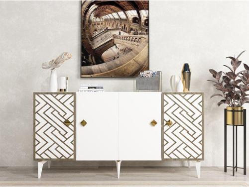 DemonteHome Frowdh Konsol Beyaz Cevi̇z