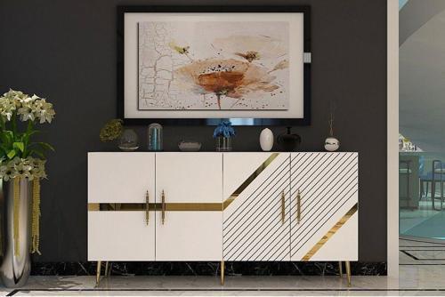 DemonteHome Fugadh (Kb150) Konsol Beyaz Altin
