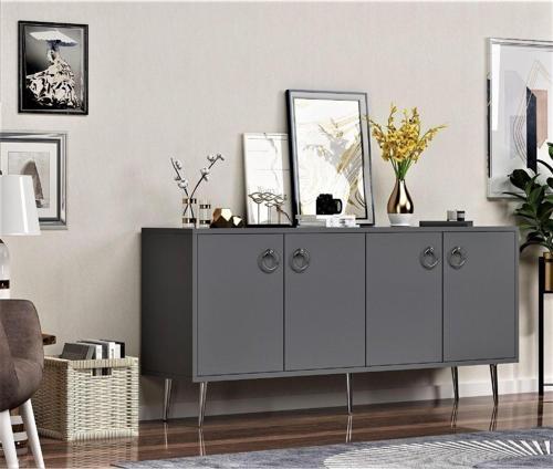 DemonteHome Soledh 160 Cm Konsol Antrasi̇t