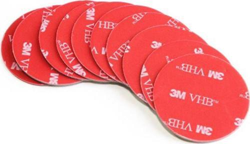 40MM YUVARLAK 3M ÇİFT TARAFLI BANT (10LU PAKET) 
