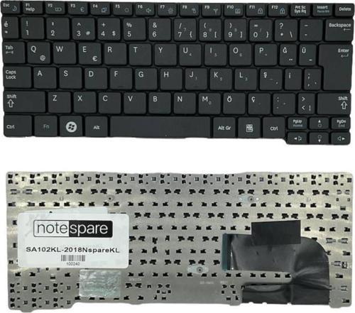 Samsung NP-N150-JA01TR, NP-N150-JA02TR Uyumlu Klavye Siyah TR