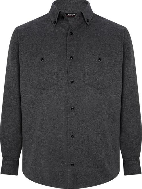 Erkek Çift Cep Kışlık Kaşmir Gömlek