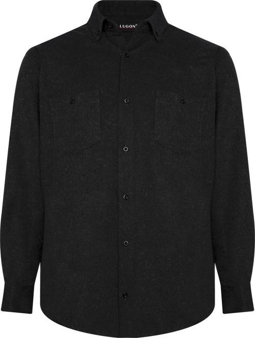 Erkek Çift Cep Kışlık Kaşmir Gömlek