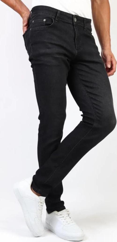 Denim Skınny Fit Siyah Jean Pantolon-6897
