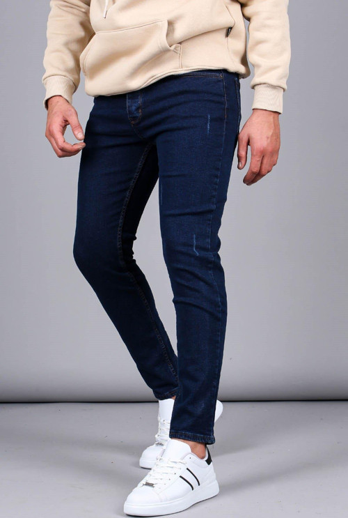 Sheff Denim Slim Fit Koyu Mavi Jean Pantolon-6988
