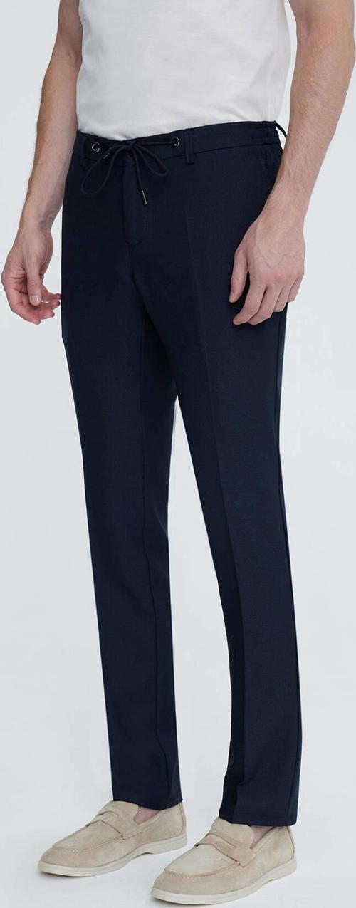 Yazı Slim Fit Likralı Erkek Jogger Pantolon-7106