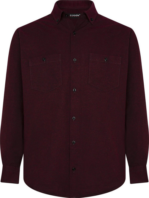 Erkek Çift Cep Kışlık Kaşmir Gömlek