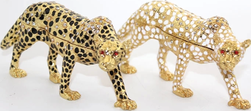Swaroski Taşlı Tekli Leopar Alk1902