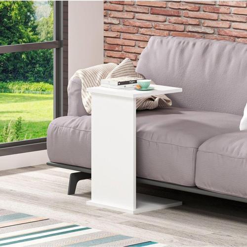 DemonteHome Spri̇ngdh Yan-Orta Sehpa Beyaz