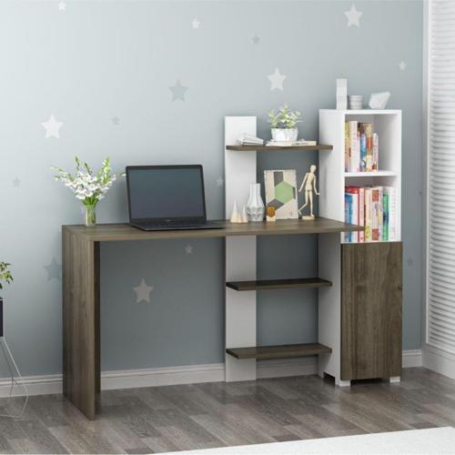 DemonteHome Lorendh Çalişma Masasi Cevi̇z Beyaz