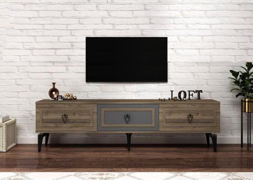 DemonteHome Asyadh Tv Sehpasi Cevi̇z Antrasi̇t