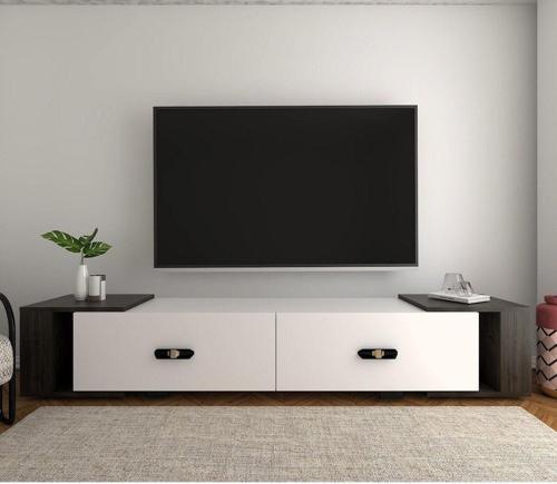 DemonteHome Cherrydh Tv Sehpasi Beyaz Cevi̇z